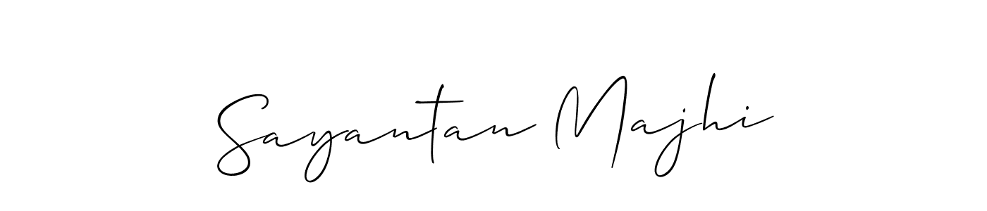 Similarly Allison_Script is the best handwritten signature design. Signature creator online .You can use it as an online autograph creator for name Sayantan Majhi. Sayantan Majhi signature style 2 images and pictures png