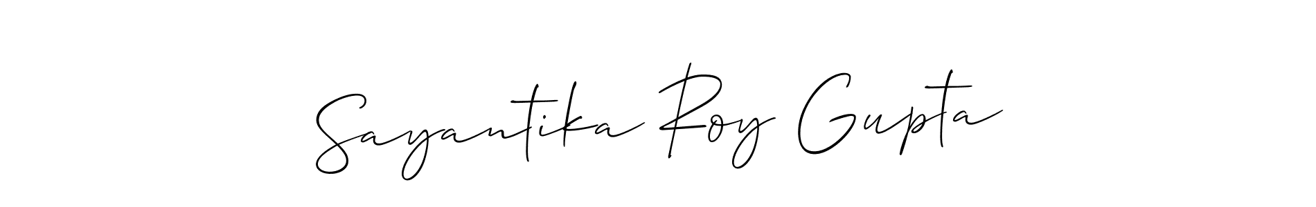 You can use this online signature creator to create a handwritten signature for the name Sayantika Roy Gupta. This is the best online autograph maker. Sayantika Roy Gupta signature style 2 images and pictures png