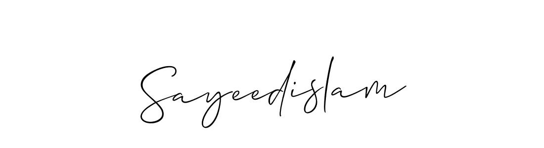 Make a short Sayeedislam signature style. Manage your documents anywhere anytime using Allison_Script. Create and add eSignatures, submit forms, share and send files easily. Sayeedislam signature style 2 images and pictures png