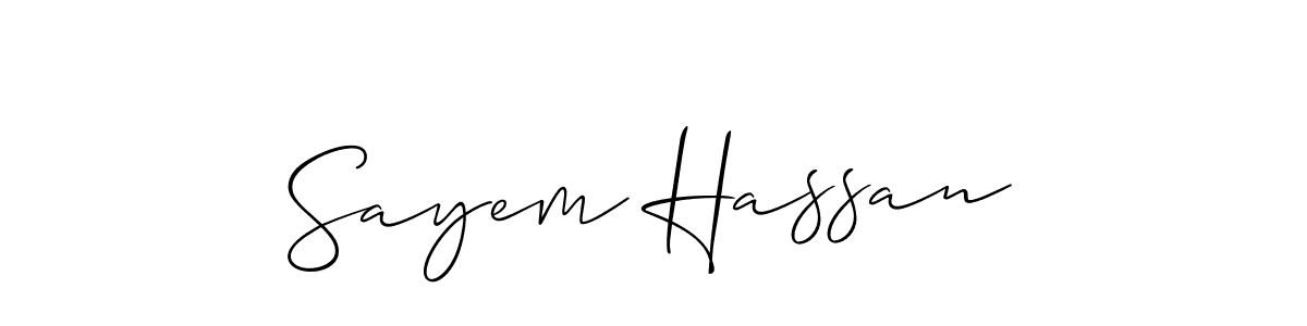 Here are the top 10 professional signature styles for the name Sayem Hassan. These are the best autograph styles you can use for your name. Sayem Hassan signature style 2 images and pictures png