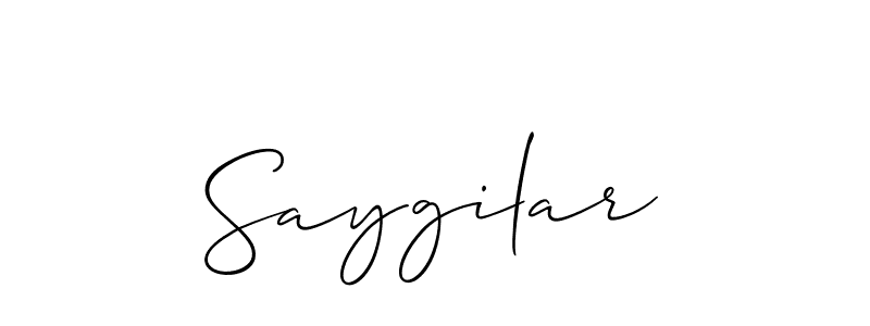 See photos of Saygilar official signature by Spectra . Check more albums & portfolios. Read reviews & check more about Allison_Script font. Saygilar signature style 2 images and pictures png