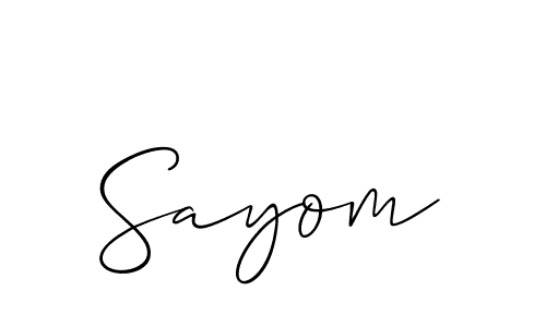 This is the best signature style for the Sayom name. Also you like these signature font (Allison_Script). Mix name signature. Sayom signature style 2 images and pictures png