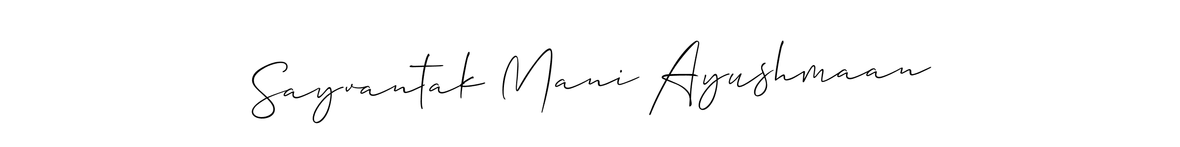 You can use this online signature creator to create a handwritten signature for the name Sayvantak Mani Ayushmaan. This is the best online autograph maker. Sayvantak Mani Ayushmaan signature style 2 images and pictures png
