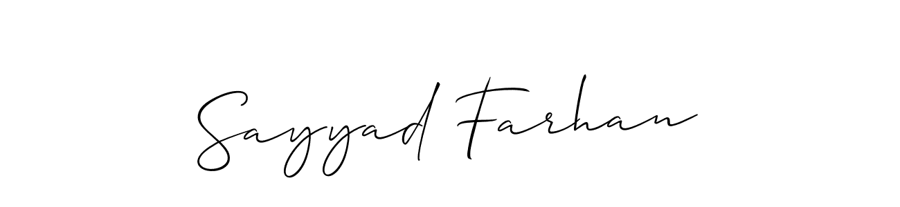 See photos of Sayyad Farhan official signature by Spectra . Check more albums & portfolios. Read reviews & check more about Allison_Script font. Sayyad Farhan signature style 2 images and pictures png