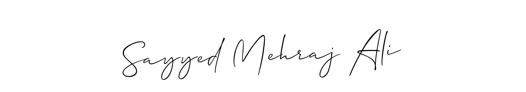 Best and Professional Signature Style for Sayyed Mehraj Ali. Allison_Script Best Signature Style Collection. Sayyed Mehraj Ali signature style 2 images and pictures png