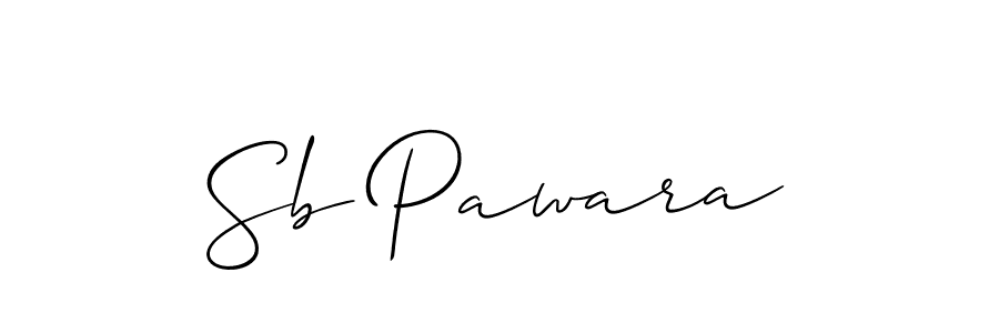 This is the best signature style for the Sb Pawara name. Also you like these signature font (Allison_Script). Mix name signature. Sb Pawara signature style 2 images and pictures png