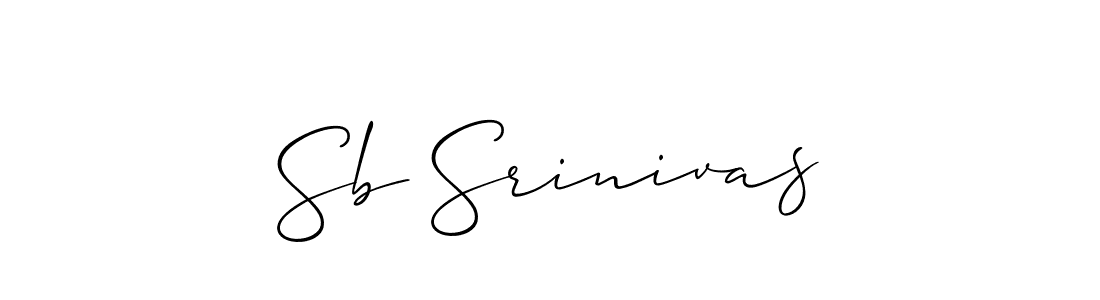 Here are the top 10 professional signature styles for the name Sb Srinivas. These are the best autograph styles you can use for your name. Sb Srinivas signature style 2 images and pictures png