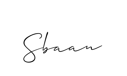 How to make Sbaan name signature. Use Allison_Script style for creating short signs online. This is the latest handwritten sign. Sbaan signature style 2 images and pictures png