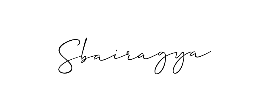 It looks lik you need a new signature style for name Sbairagya. Design unique handwritten (Allison_Script) signature with our free signature maker in just a few clicks. Sbairagya signature style 2 images and pictures png