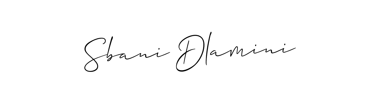 You should practise on your own different ways (Allison_Script) to write your name (Sbani Dlamini) in signature. don't let someone else do it for you. Sbani Dlamini signature style 2 images and pictures png