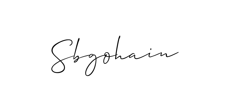Make a short Sbgohain signature style. Manage your documents anywhere anytime using Allison_Script. Create and add eSignatures, submit forms, share and send files easily. Sbgohain signature style 2 images and pictures png