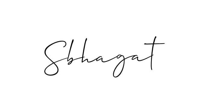 if you are searching for the best signature style for your name Sbhagat. so please give up your signature search. here we have designed multiple signature styles  using Allison_Script. Sbhagat signature style 2 images and pictures png