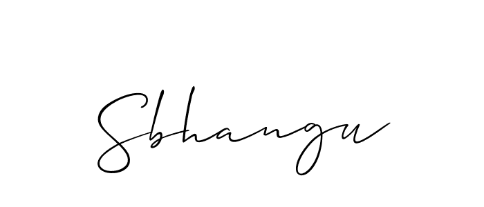 Similarly Allison_Script is the best handwritten signature design. Signature creator online .You can use it as an online autograph creator for name Sbhangu. Sbhangu signature style 2 images and pictures png