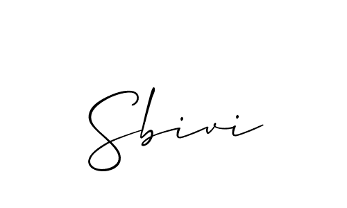 Make a short Sbivi signature style. Manage your documents anywhere anytime using Allison_Script. Create and add eSignatures, submit forms, share and send files easily. Sbivi signature style 2 images and pictures png
