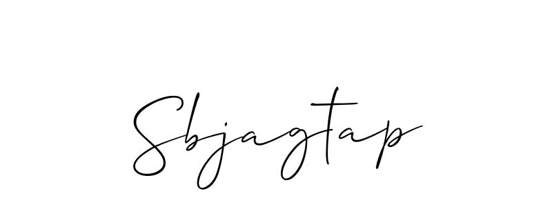 Make a beautiful signature design for name Sbjagtap. Use this online signature maker to create a handwritten signature for free. Sbjagtap signature style 2 images and pictures png