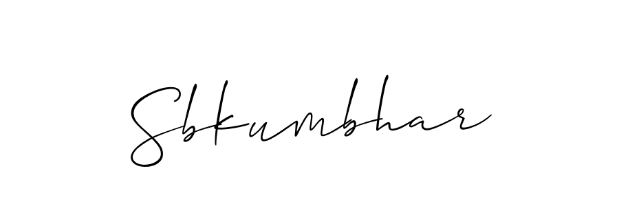 This is the best signature style for the Sbkumbhar name. Also you like these signature font (Allison_Script). Mix name signature. Sbkumbhar signature style 2 images and pictures png