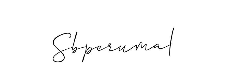 How to Draw Sbperumal signature style? Allison_Script is a latest design signature styles for name Sbperumal. Sbperumal signature style 2 images and pictures png