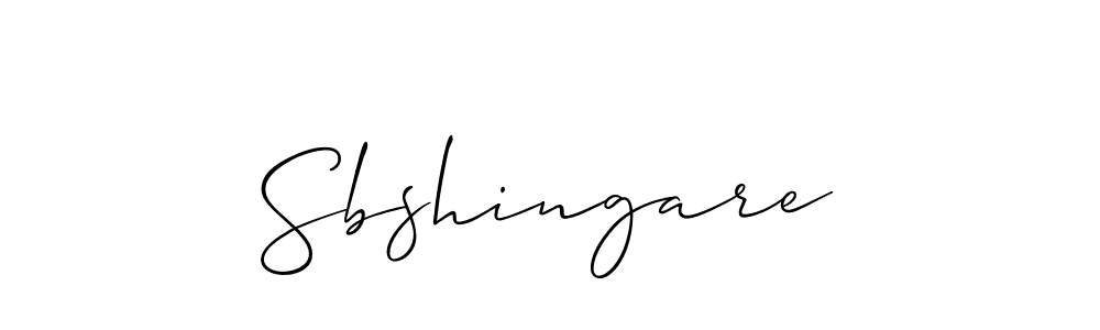 Best and Professional Signature Style for Sbshingare. Allison_Script Best Signature Style Collection. Sbshingare signature style 2 images and pictures png