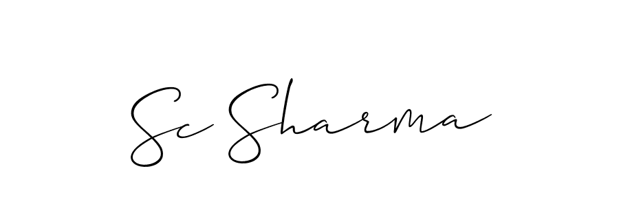 Similarly Allison_Script is the best handwritten signature design. Signature creator online .You can use it as an online autograph creator for name Sc Sharma. Sc Sharma signature style 2 images and pictures png