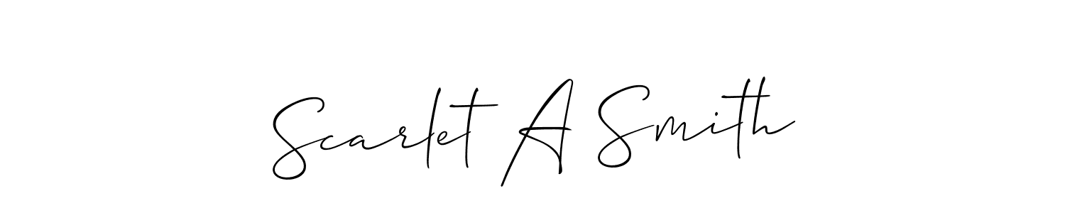 See photos of Scarlet A Smith official signature by Spectra . Check more albums & portfolios. Read reviews & check more about Allison_Script font. Scarlet A Smith signature style 2 images and pictures png