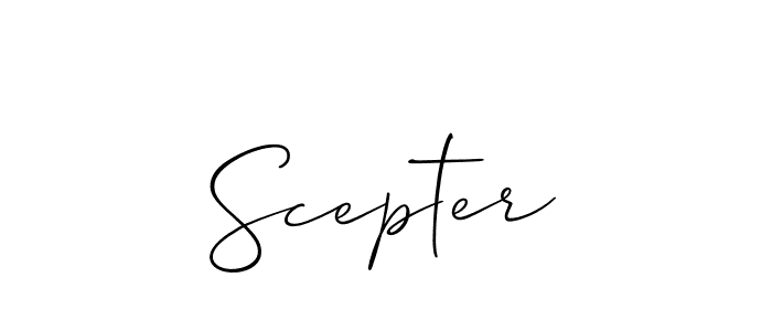 How to make Scepter name signature. Use Allison_Script style for creating short signs online. This is the latest handwritten sign. Scepter signature style 2 images and pictures png