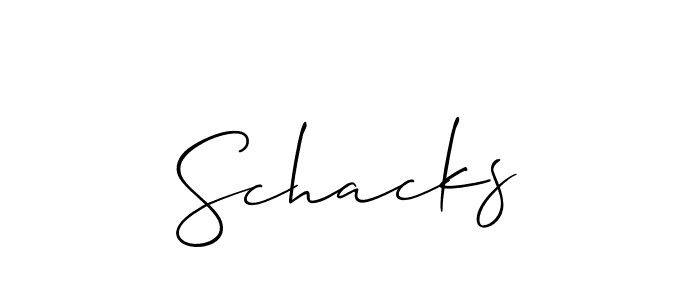 Schacks stylish signature style. Best Handwritten Sign (Allison_Script) for my name. Handwritten Signature Collection Ideas for my name Schacks. Schacks signature style 2 images and pictures png