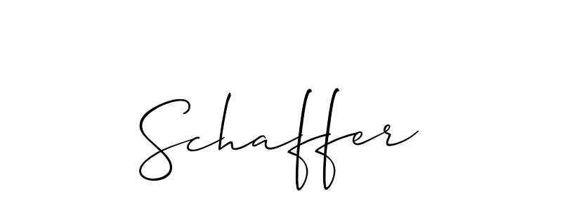 The best way (Allison_Script) to make a short signature is to pick only two or three words in your name. The name Schaffer include a total of six letters. For converting this name. Schaffer signature style 2 images and pictures png