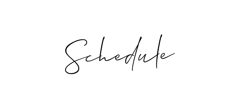 The best way (Allison_Script) to make a short signature is to pick only two or three words in your name. The name Schedule include a total of six letters. For converting this name. Schedule signature style 2 images and pictures png