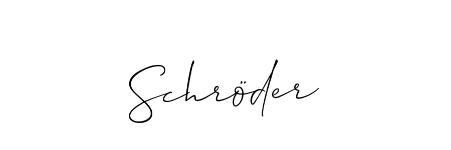 Similarly Allison_Script is the best handwritten signature design. Signature creator online .You can use it as an online autograph creator for name Schröder. Schröder signature style 2 images and pictures png