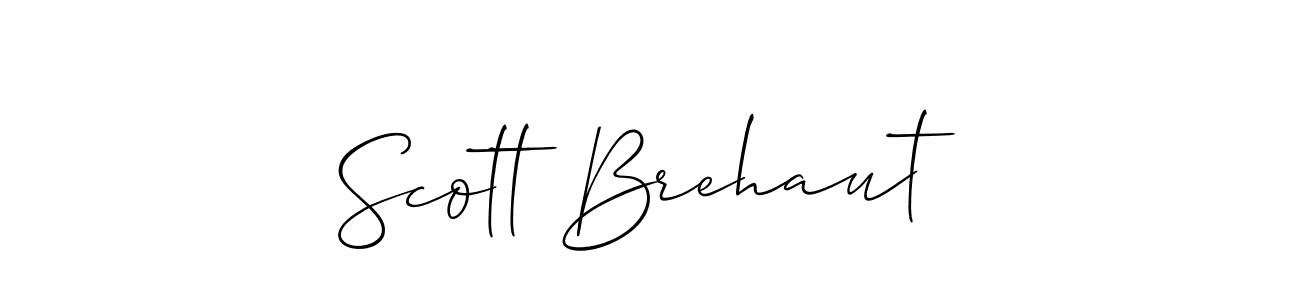 Make a beautiful signature design for name Scott Brehaut. Use this online signature maker to create a handwritten signature for free. Scott Brehaut signature style 2 images and pictures png