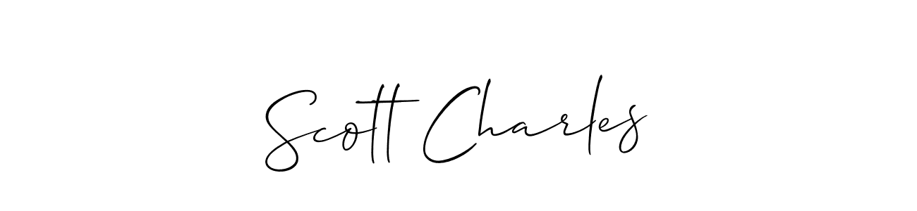 Similarly Allison_Script is the best handwritten signature design. Signature creator online .You can use it as an online autograph creator for name Scott Charles. Scott Charles signature style 2 images and pictures png