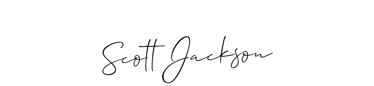 Also we have Scott Jackson name is the best signature style. Create professional handwritten signature collection using Allison_Script autograph style. Scott Jackson signature style 2 images and pictures png
