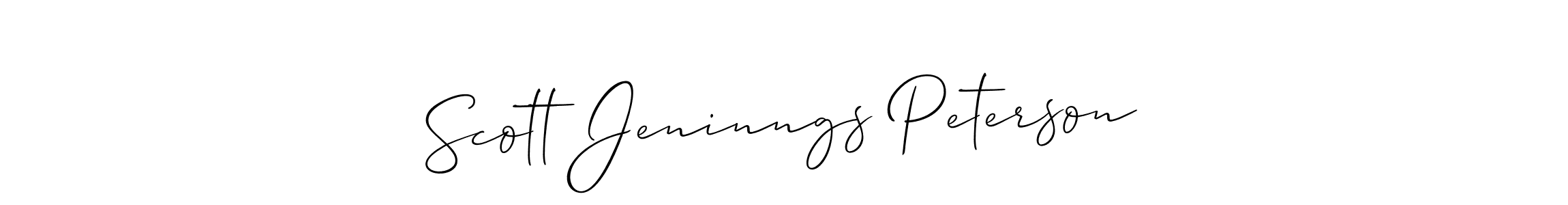 You can use this online signature creator to create a handwritten signature for the name Scott Jeninngs Peterson. This is the best online autograph maker. Scott Jeninngs Peterson signature style 2 images and pictures png