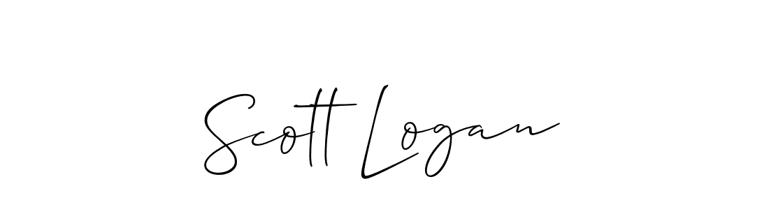 Also You can easily find your signature by using the search form. We will create Scott Logan name handwritten signature images for you free of cost using Allison_Script sign style. Scott Logan signature style 2 images and pictures png