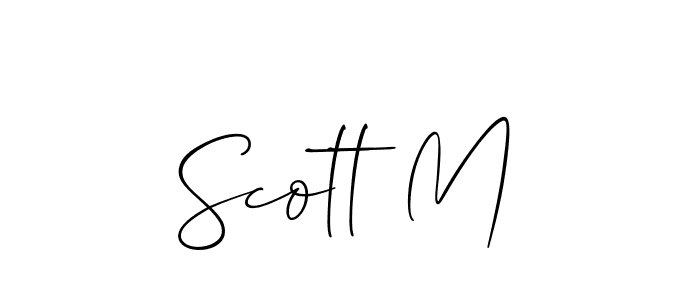 Check out images of Autograph of Scott M name. Actor Scott M Signature Style. Allison_Script is a professional sign style online. Scott M signature style 2 images and pictures png