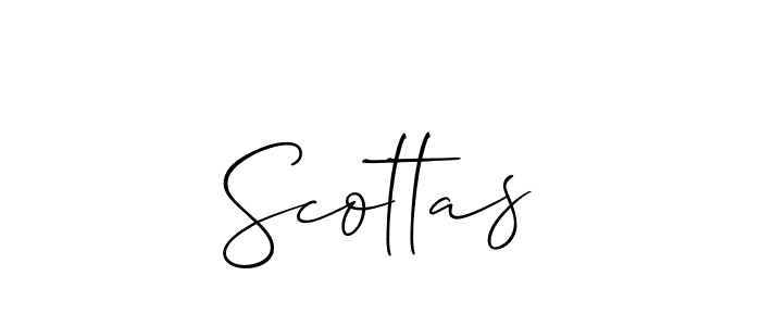 The best way (Allison_Script) to make a short signature is to pick only two or three words in your name. The name Scottas include a total of six letters. For converting this name. Scottas signature style 2 images and pictures png