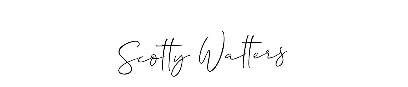 You can use this online signature creator to create a handwritten signature for the name Scotty Walters. This is the best online autograph maker. Scotty Walters signature style 2 images and pictures png