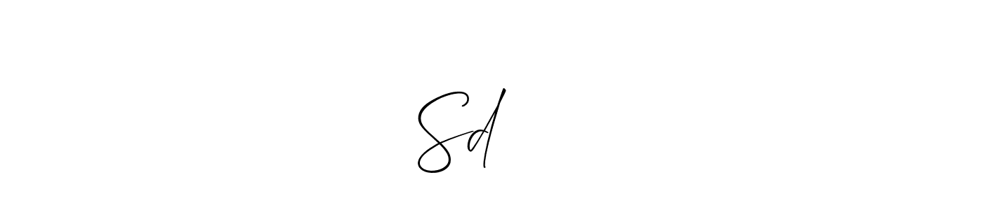 How to Draw Sdबळीप signature style? Allison_Script is a latest design signature styles for name Sdबळीप. Sdबळीप signature style 2 images and pictures png
