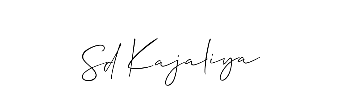 Here are the top 10 professional signature styles for the name Sd Kajaliya. These are the best autograph styles you can use for your name. Sd Kajaliya signature style 2 images and pictures png