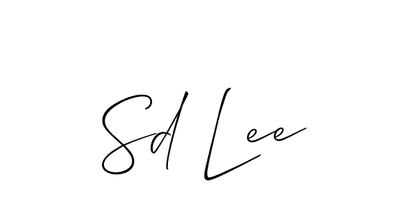 This is the best signature style for the Sd Lee name. Also you like these signature font (Allison_Script). Mix name signature. Sd Lee signature style 2 images and pictures png