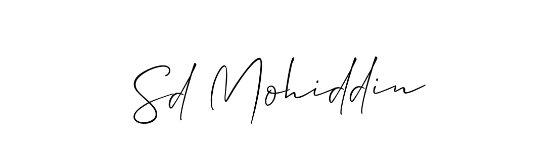 Make a beautiful signature design for name Sd Mohiddin. Use this online signature maker to create a handwritten signature for free. Sd Mohiddin signature style 2 images and pictures png