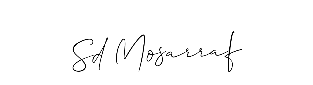 The best way (Allison_Script) to make a short signature is to pick only two or three words in your name. The name Sd Mosarraf include a total of six letters. For converting this name. Sd Mosarraf signature style 2 images and pictures png