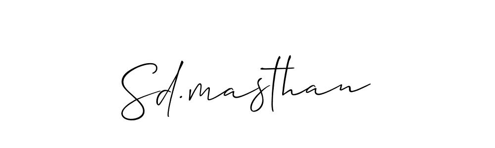 Make a short Sd.masthan signature style. Manage your documents anywhere anytime using Allison_Script. Create and add eSignatures, submit forms, share and send files easily. Sd.masthan signature style 2 images and pictures png