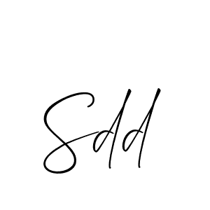 The best way (Allison_Script) to make a short signature is to pick only two or three words in your name. The name Sdd include a total of six letters. For converting this name. Sdd signature style 2 images and pictures png