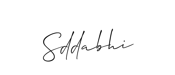 Make a beautiful signature design for name Sddabhi. Use this online signature maker to create a handwritten signature for free. Sddabhi signature style 2 images and pictures png