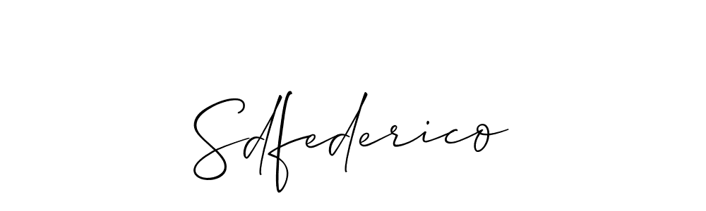 Check out images of Autograph of Sdfederico name. Actor Sdfederico Signature Style. Allison_Script is a professional sign style online. Sdfederico signature style 2 images and pictures png