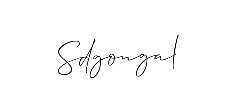 Make a beautiful signature design for name Sdgongal. Use this online signature maker to create a handwritten signature for free. Sdgongal signature style 2 images and pictures png