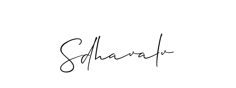 if you are searching for the best signature style for your name Sdhavalv. so please give up your signature search. here we have designed multiple signature styles  using Allison_Script. Sdhavalv signature style 2 images and pictures png