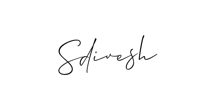 Here are the top 10 professional signature styles for the name Sdivesh. These are the best autograph styles you can use for your name. Sdivesh signature style 2 images and pictures png