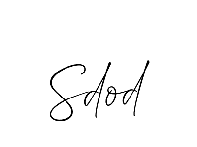 Best and Professional Signature Style for Sdod. Allison_Script Best Signature Style Collection. Sdod signature style 2 images and pictures png